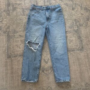 Madewell Perfect Vintage Straight Jean 29